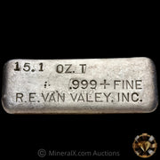 15.1oz R E Van Valley Inc Vintage Silver Bar