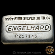 10oz Engelhard P Loaf Vintage Silver Bar