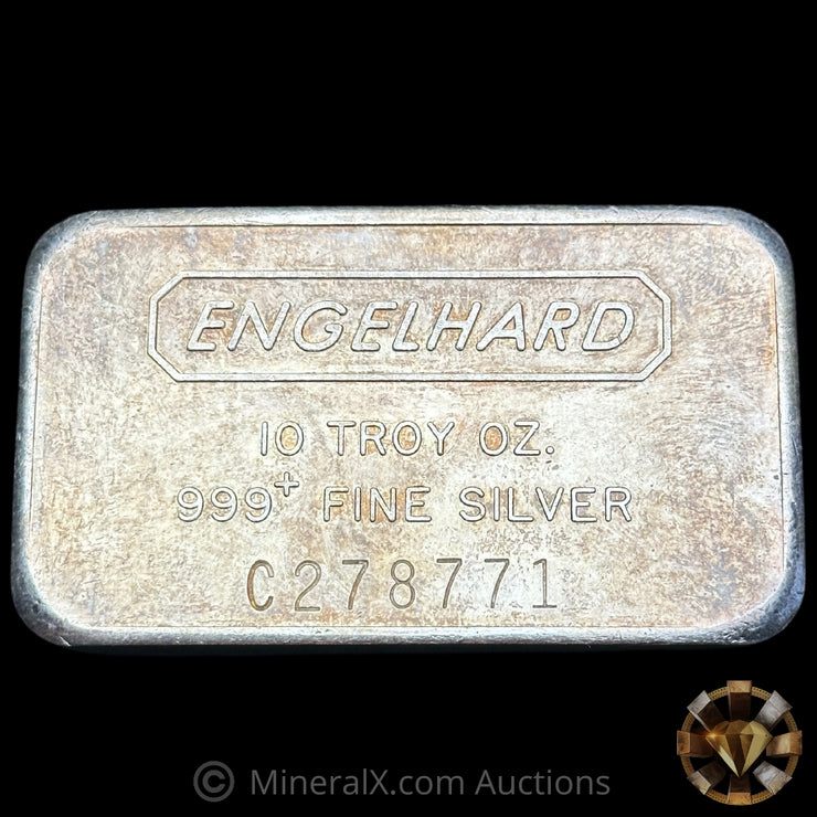 10oz Engelhard Vintage Silver Bar