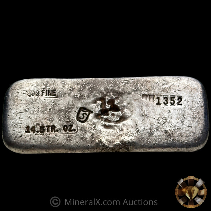 14.5oz Simmons Vintage Silver Bar