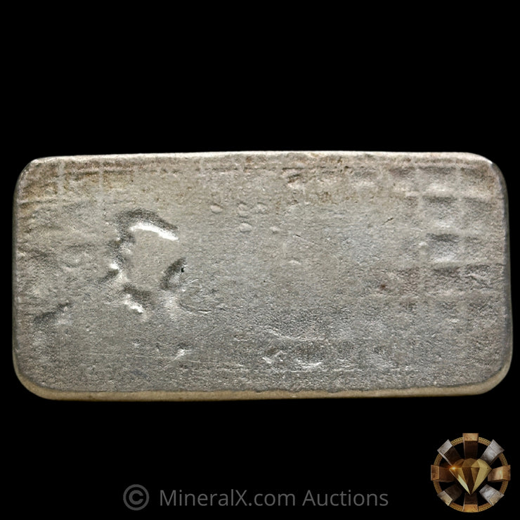 10oz Silvertowne Gridback Vintage Silver Bar