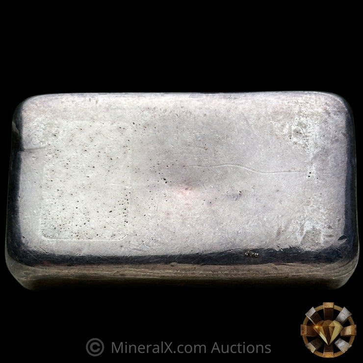 7oz JMC Johnson Matthey Maple Leaf Vintage Silver Bar