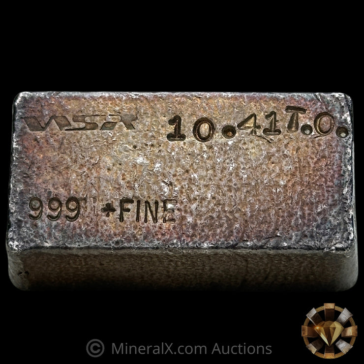 10.41oz WSR Western States Refining Vintage Silver Bar