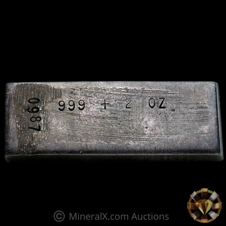 2oz The Boatmens National Bank Vintage Silver Bar