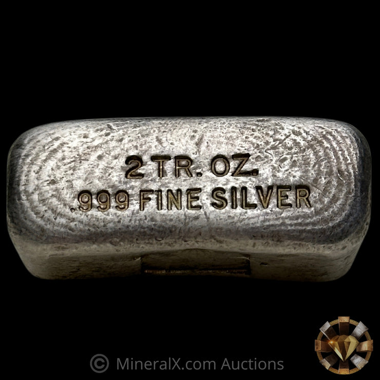 2oz FJS Vintage Silver Bar