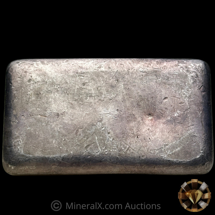 10oz JMC Johnson Matthey Maple Leaf Vintage Silver Bar