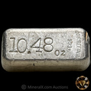 10.48oz Mark Refining Vintage Silver Bar