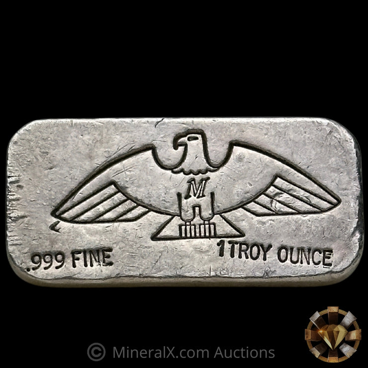 1oz Montana Vintage Silver Bar