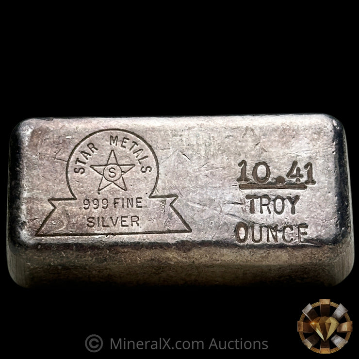 10.41oz Star Metals Vintage Silver Bar