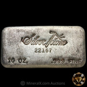 10oz Silvertowne Gridback Vintage Silver Bar