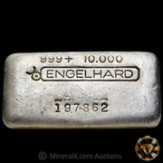 10oz Engelhard 3rd Series Rare Gridback Variety Vintage Silver Bar