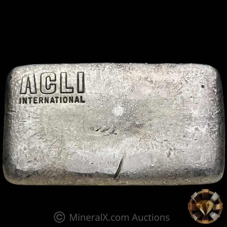 10oz Engelhard ACLI International 3rd Series 5 Digit Vintage Silver Bar