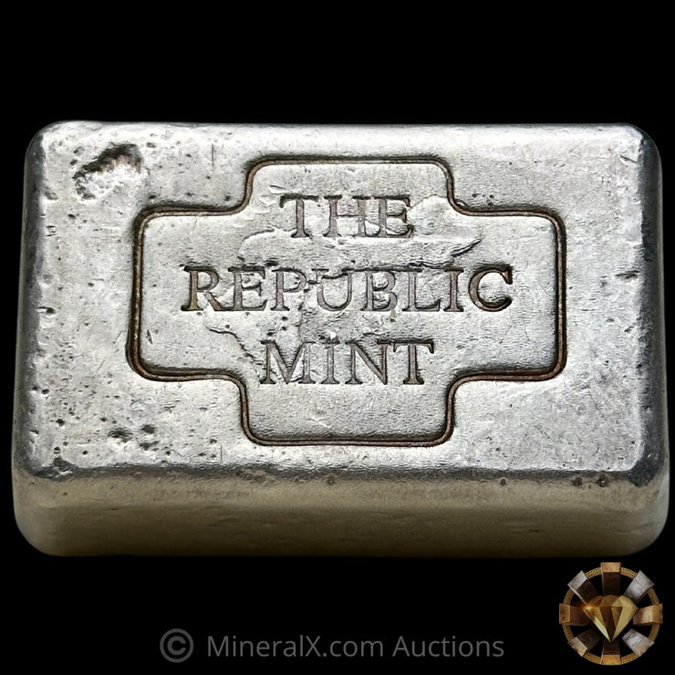 10oz The Republic Mint Vintage Silver Bar