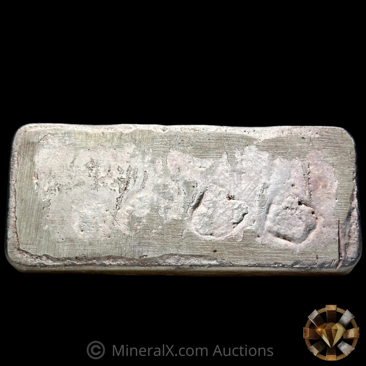 Kilo Engelhard London Vintage Silver Bar With Mocatta & Goldsmid Counterstamp