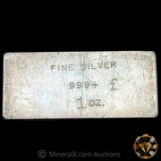 1oz "F" Vintage Silver Bar