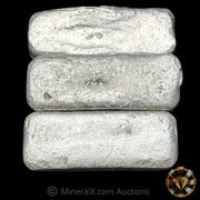 10.6oz (3.59oz,4.03oz,3.04oz) Wilco Vintage Silver Bar Lot