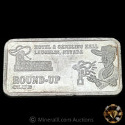 5oz Pioneer Round Up Vintage Silver Bar