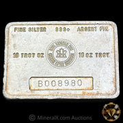 10oz RCM Royal Canadian Mint Vintage Silver Bar