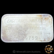 1oz Engelhard Industries Bull Logo Privy Vintage Silver Bar