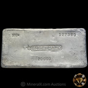 20oz Engelhard Bull Logo Vintage Silver Bar