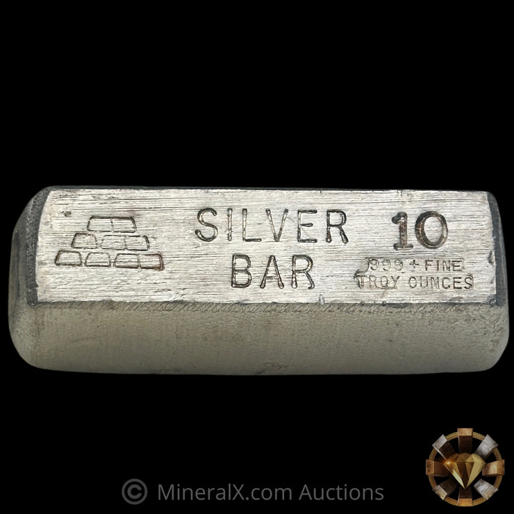 10oz CMI Vintage Silver Bar