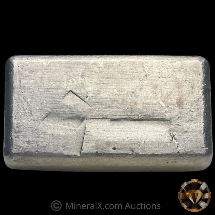 5oz Engelhard Bull Logo Vintage Silver Bar