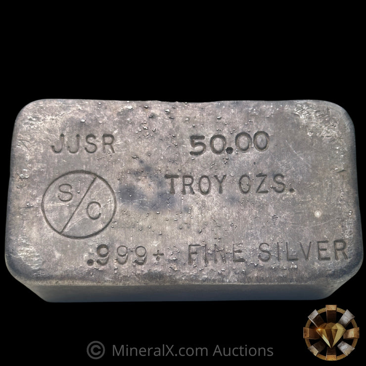 50oz JJSR SC Vintage Silver Bar