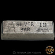 10oz USS Constitution Vintage Silver Bar