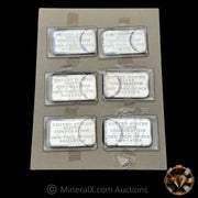 x12 1oz USSC United States Silver Corp "The Twelve Days Of Christmas" Vintage Silver Bars With Original Folder