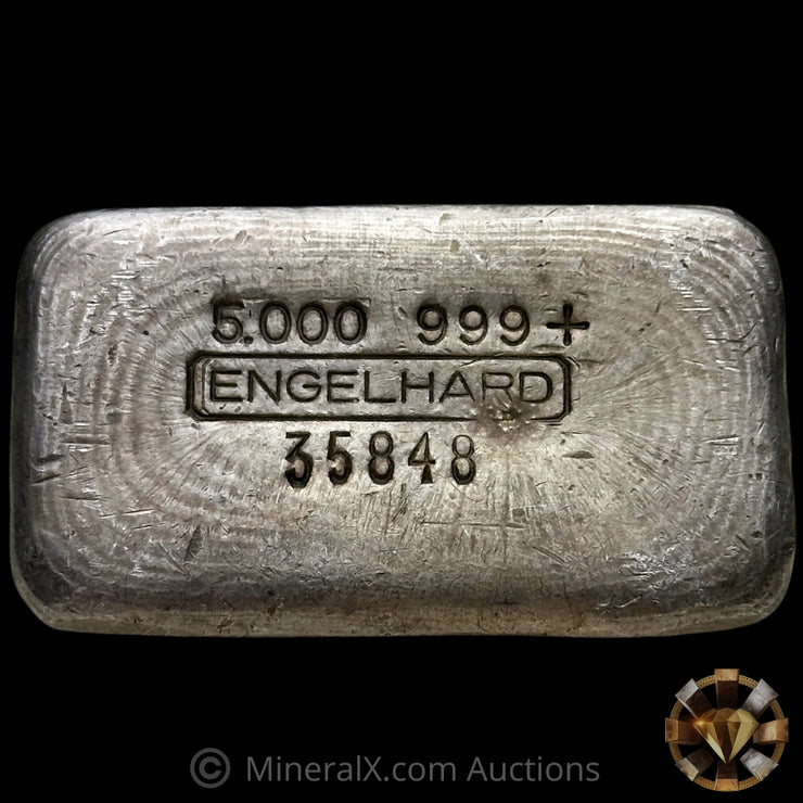 5oz Engelhard Vintage Silver Bar