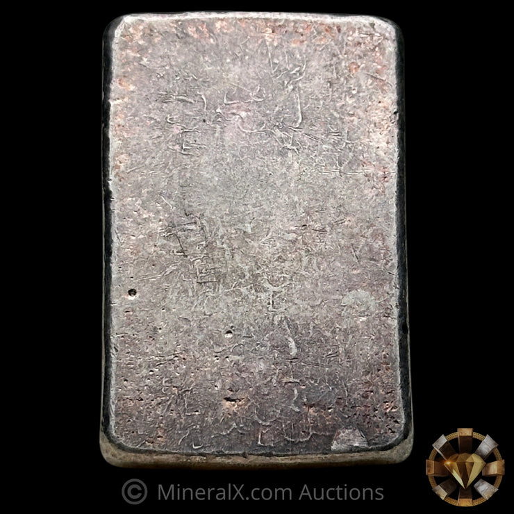 100g ABC Australian Bullion Company Blank Back Vintage Silver Bar