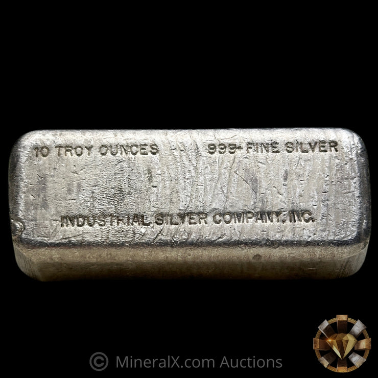 10oz Industrial Silver Company Vintage Silver Bar