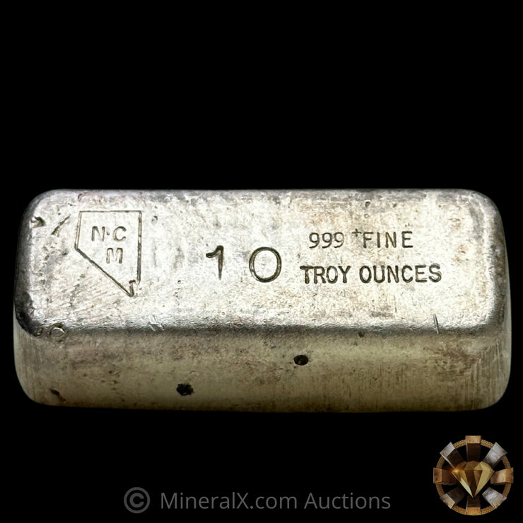 10oz NCM Nevada Coin Mart Vintage Silver Bar