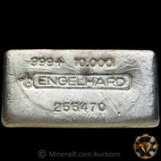 10oz Engelhard Bull Logo Vintage Silver Bar