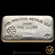 10oz Ohio Precious Metals Silver Bar