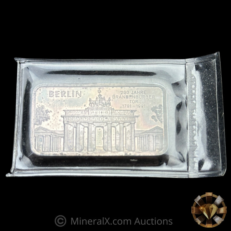 1oz Heraeus Vintage Silver Bar