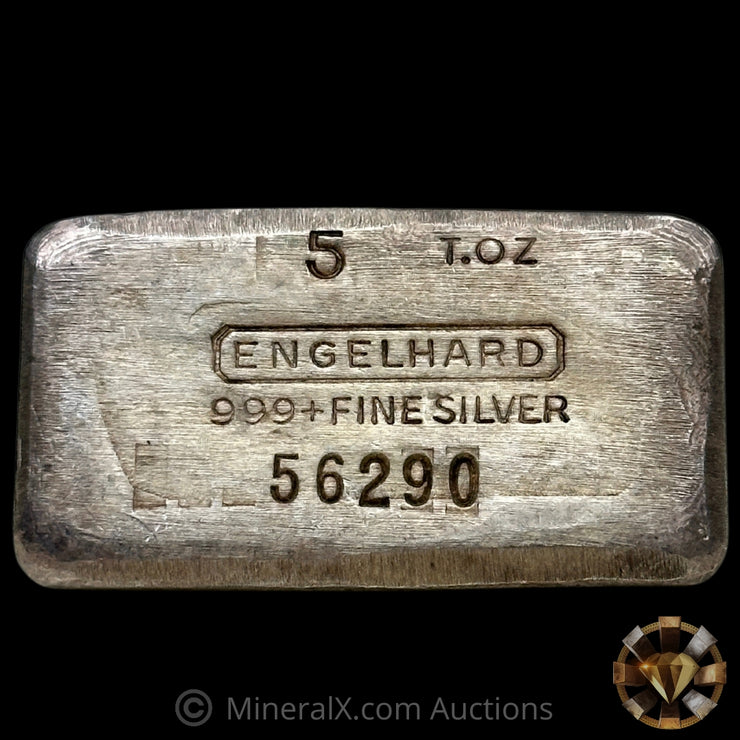 5oz Engelhard 7th Series Vintage Silver Bar