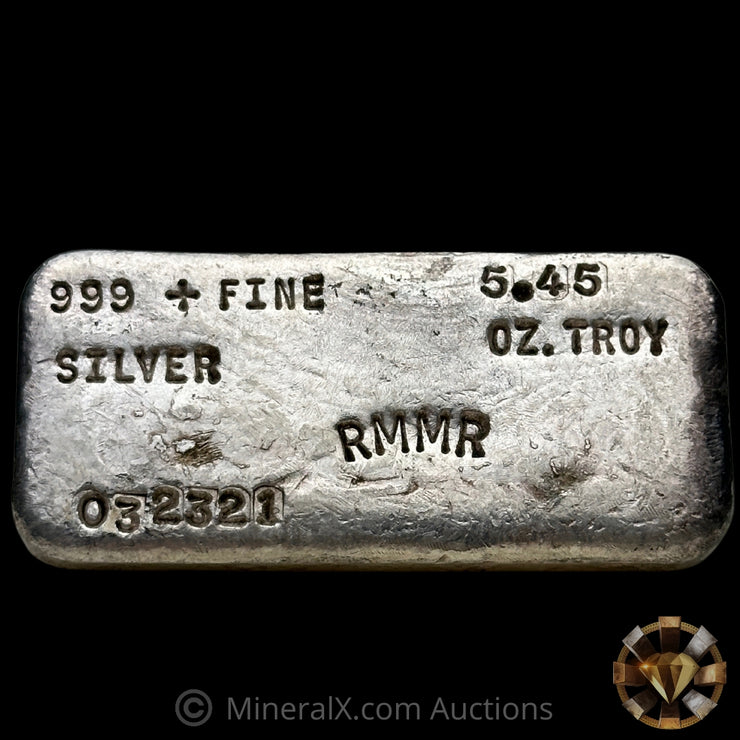 5.45oz RMMR Vintage Silver Bar