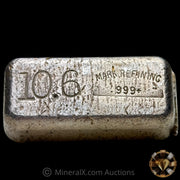 10.6oz Mark Refining Vintage Silver Bar