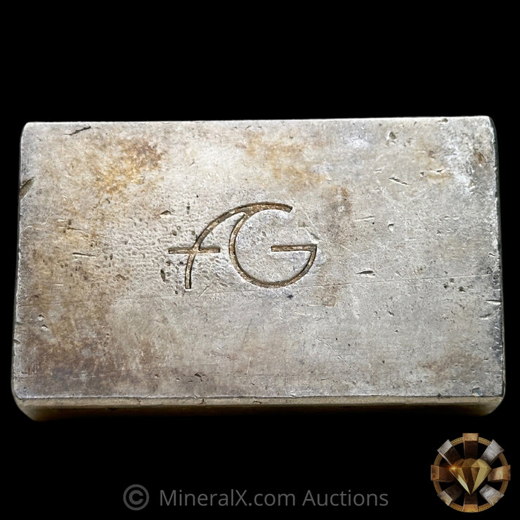 10oz AG Vintage Silver Bar