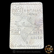 25Tolas (9.375oz) Gateway Of India Bombay Vintage Silver Bar