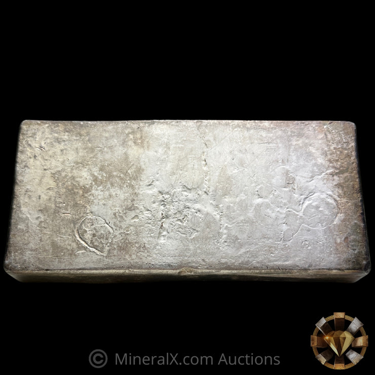 100oz Engelhard Bull Logo Vintage Silver Bar