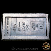 10oz C Rhyne & Associates USVI Ingot Co Vintage Silver Stacker Bar