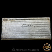 20oz Engelhard 9th Series Vintage Silver Bar With Striated Reverse and Sides