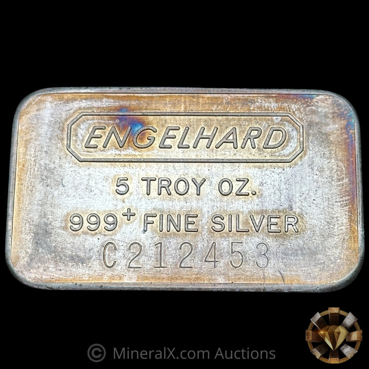 5oz Engelhard Vintage Silver Bar