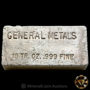 10.22oz General Metals Vintage Silver Bar