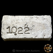 10.22oz General Metals Vintage Silver Bar