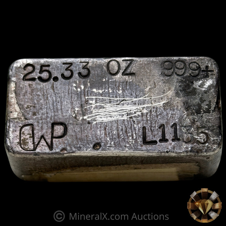 25.33oz Bear Paw Vintage Silver Bar