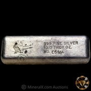 10oz GA Golden Analytical Vintage Silver Bar