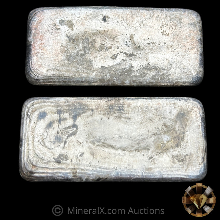 x2 5oz Cloverleaf Sequential Vintage Silver Bars